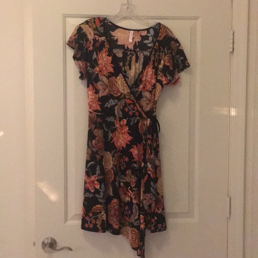 Wrap around dress